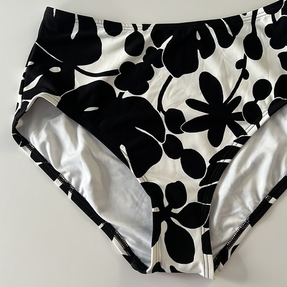 Kate Spade Monstera Grove High Waist Bikini Bottom - Picture 5 of 10